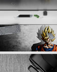 Dragon Ball Deskmat | Mousepad | Deskpad - Super Saiyan Shadow - AniChan