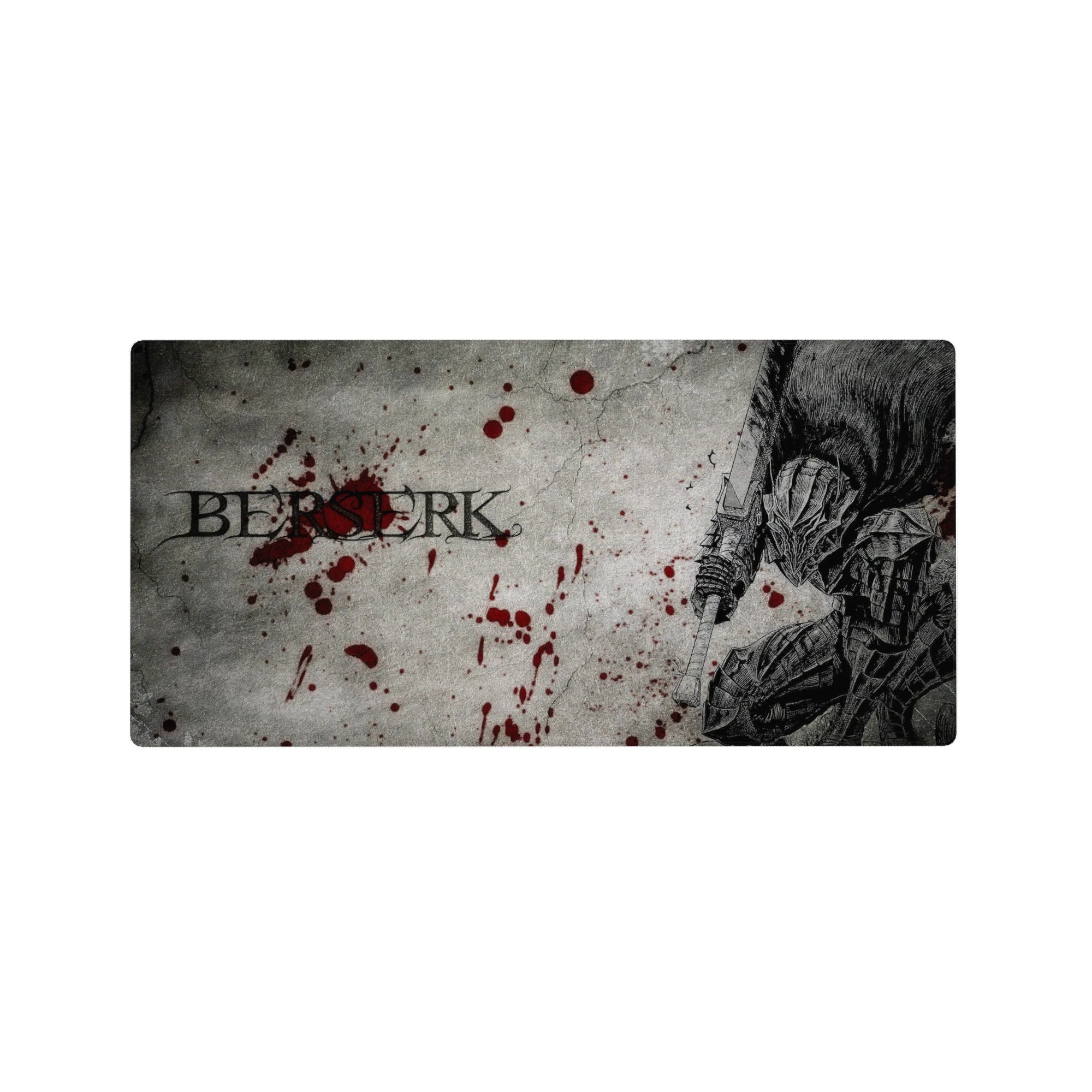 Berserk Deskmat | Mousepad | Deskpad - Bloodstained Fury - AniChan