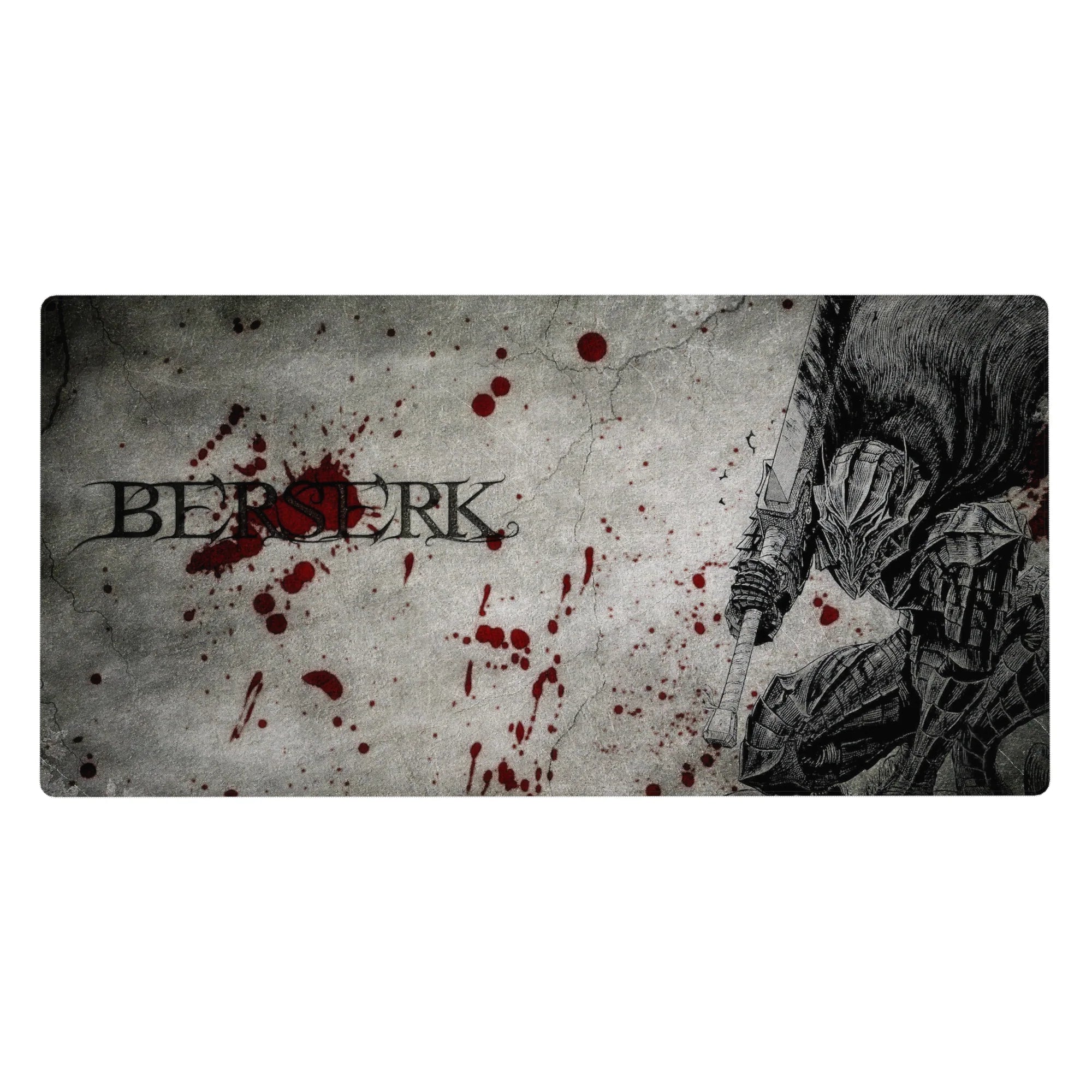 Berserk Deskmat | Mousepad | Deskpad - Bloodstained Fury - AniChan