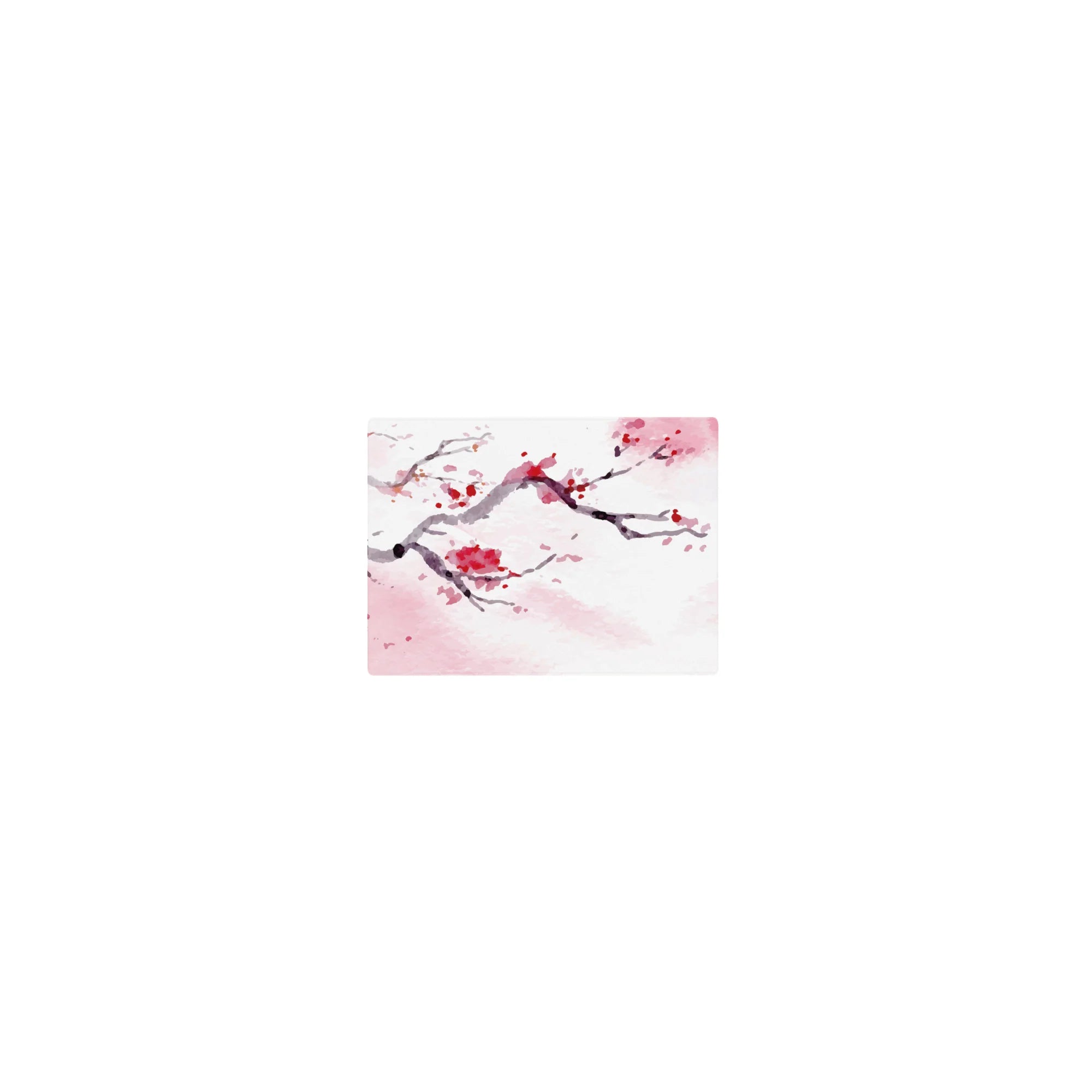 Zen-Japan Deskmat | Mousepad | Deskpad - Watercolor Cherry Bliss - AniChan