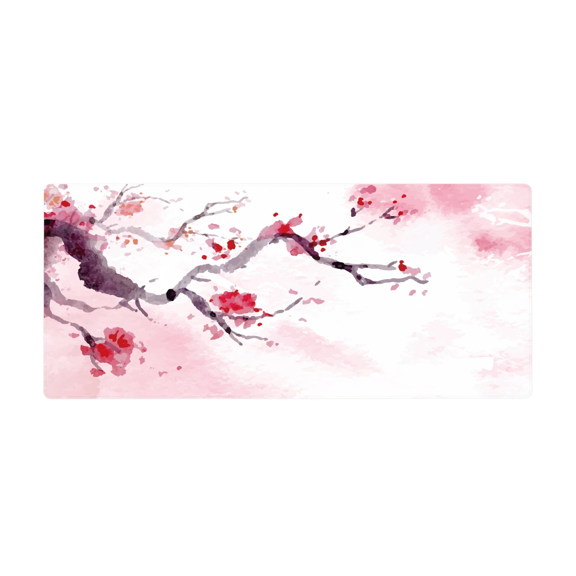 Zen-Japan Deskmat | Mousepad | Deskpad - Watercolor Cherry Bliss - AniChan