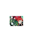 Classic anime girl mouse pad 14x10 inches with retro pixel art, LOADING background, and playful desk decor.