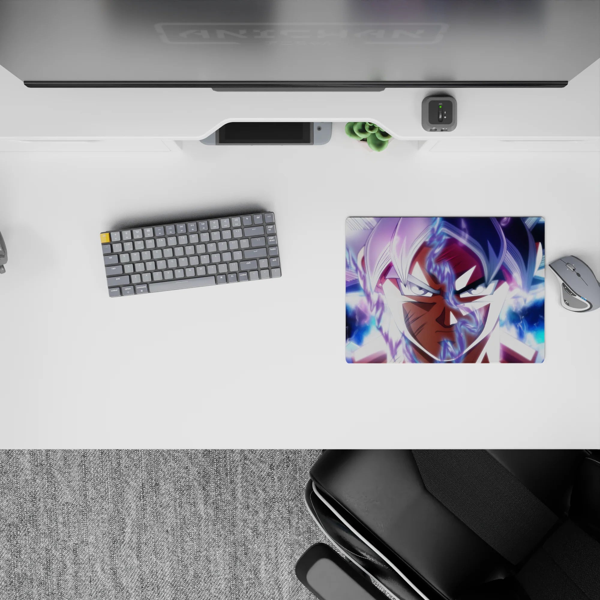 Dragon Ball Deskmat | Mousepad | Deskpad - Ultra Instinct Awakening - AniChan