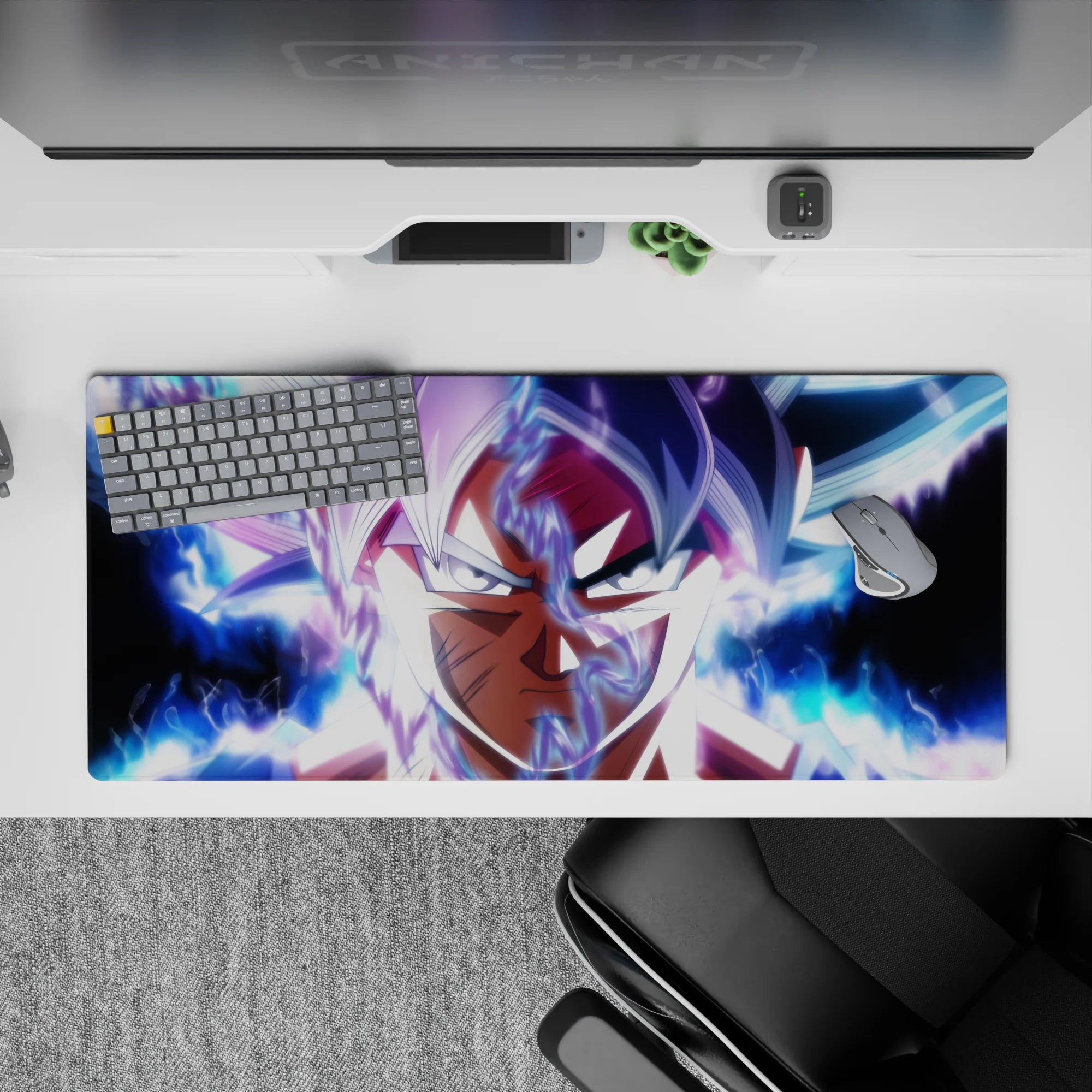 Dragon Ball Deskmat | Mousepad | Deskpad - Ultra Instinct Awakening - AniChan