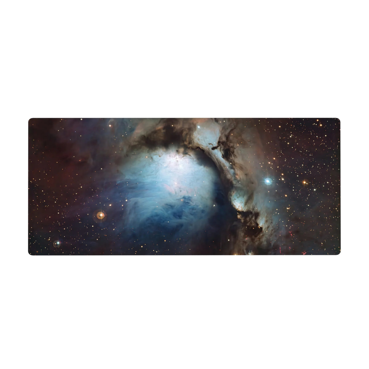 Nebula Midnight Glow - Space Mouse Pad and Desk Pad – AniChan