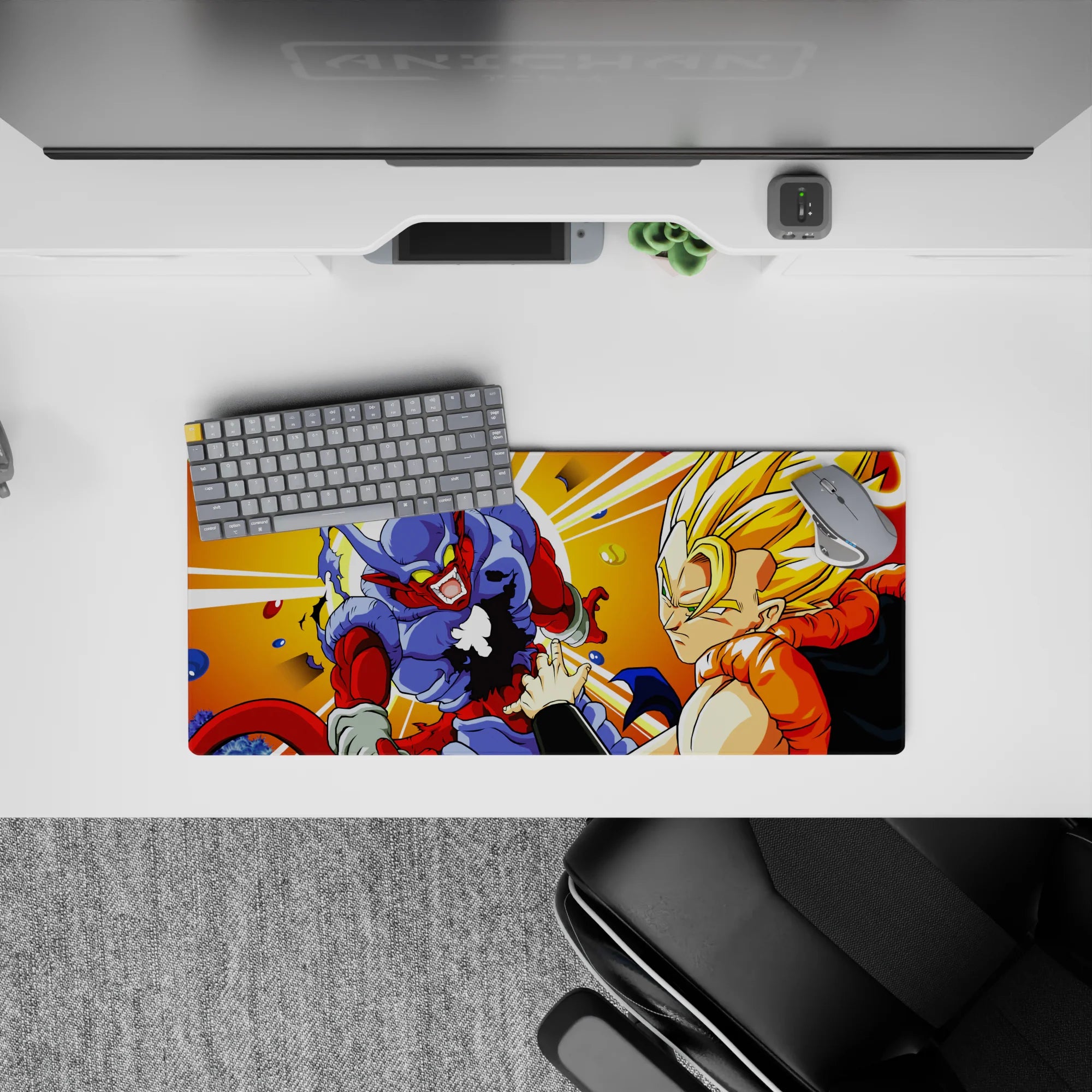 Dragon Ball Deskmat | Mousepad | Deskpad - Fury Unleashed Battle - AniChan