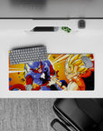 Dragon Ball Deskmat | Mousepad | Deskpad - Fury Unleashed Battle - AniChan