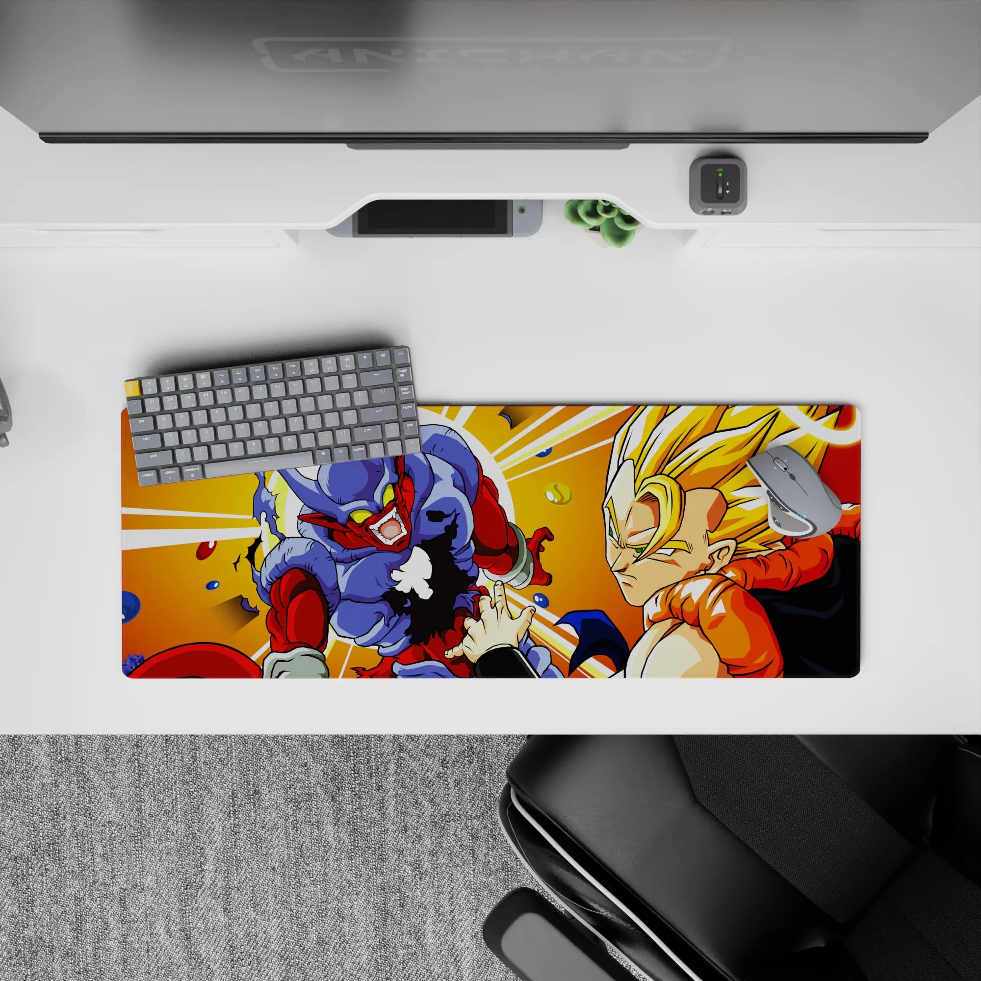 Dragon Ball Deskmat | Mousepad | Deskpad - Fury Unleashed Battle - AniChan