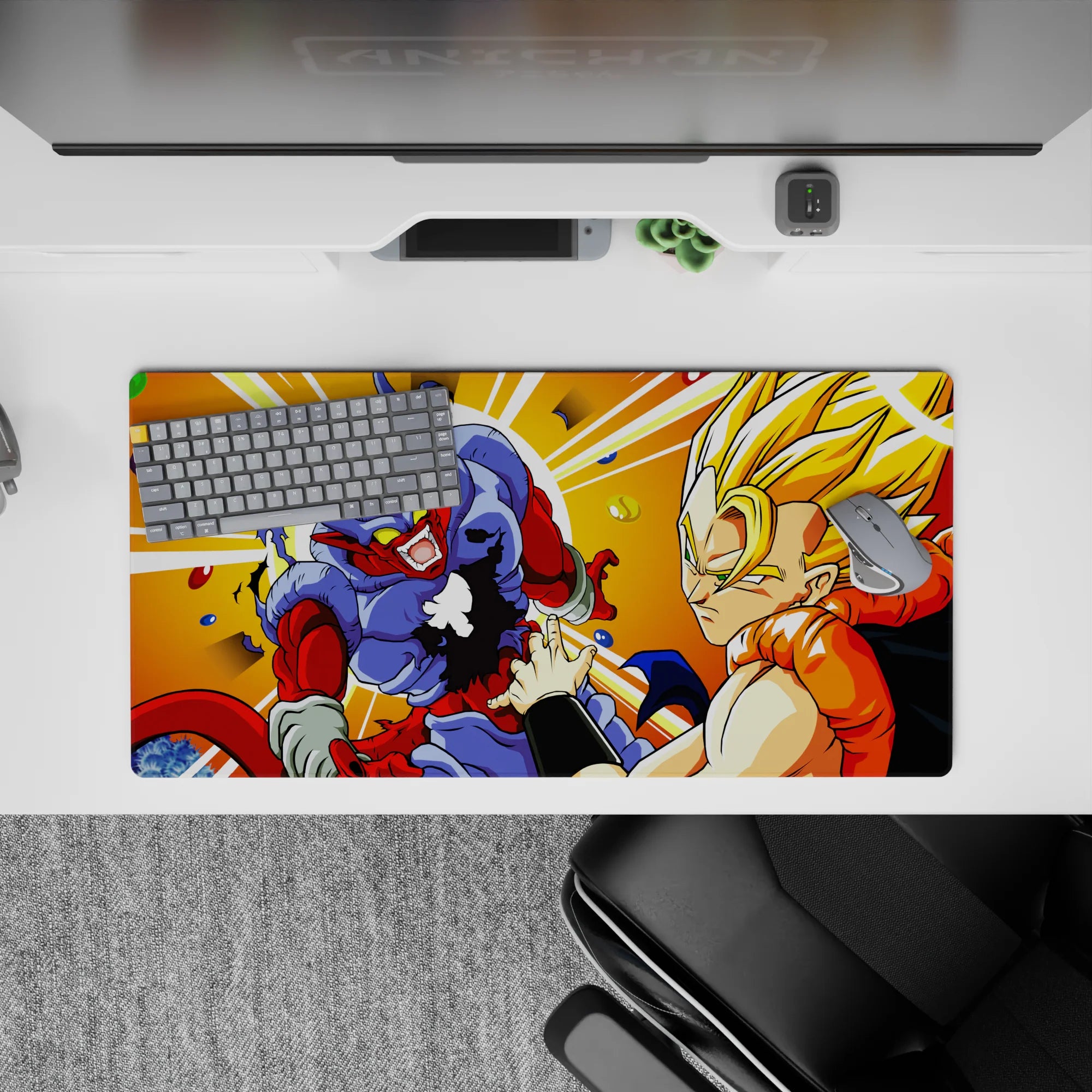 Dragon Ball Deskmat | Mousepad | Deskpad - Fury Unleashed Battle - AniChan