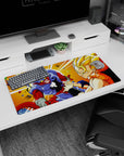 Dragon Ball Deskmat | Mousepad | Deskpad - Fury Unleashed Battle - AniChan