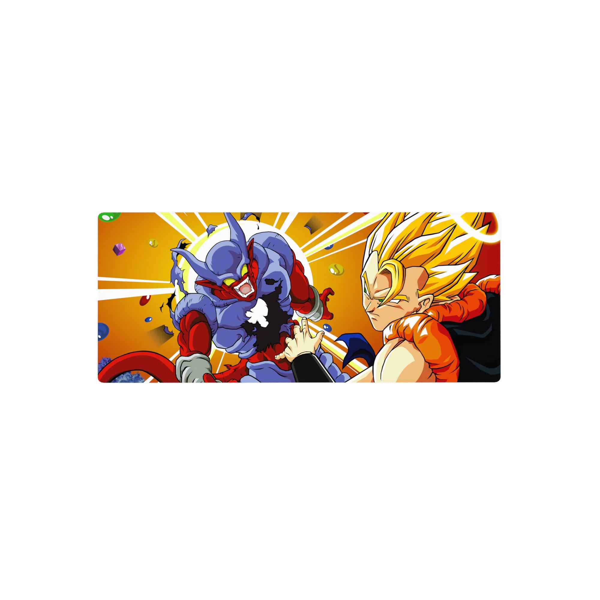 Dragon Ball Deskmat | Mousepad | Deskpad - Fury Unleashed Battle - AniChan