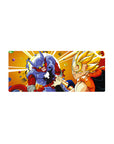 Dragon Ball Deskmat | Mousepad | Deskpad - Fury Unleashed Battle - AniChan