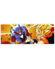 Dragon Ball Deskmat | Mousepad | Deskpad - Fury Unleashed Battle - AniChan