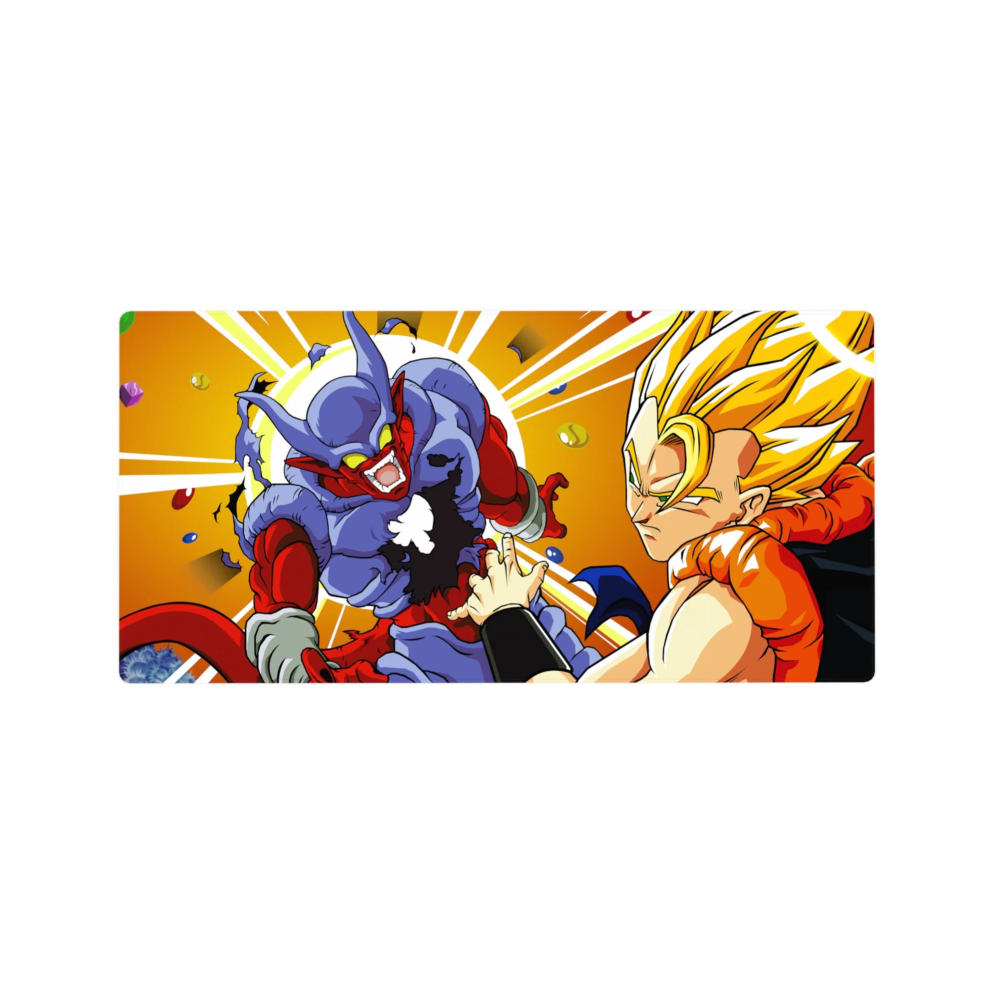 Dragon Ball Deskmat | Mousepad | Deskpad - Fury Unleashed Battle - AniChan