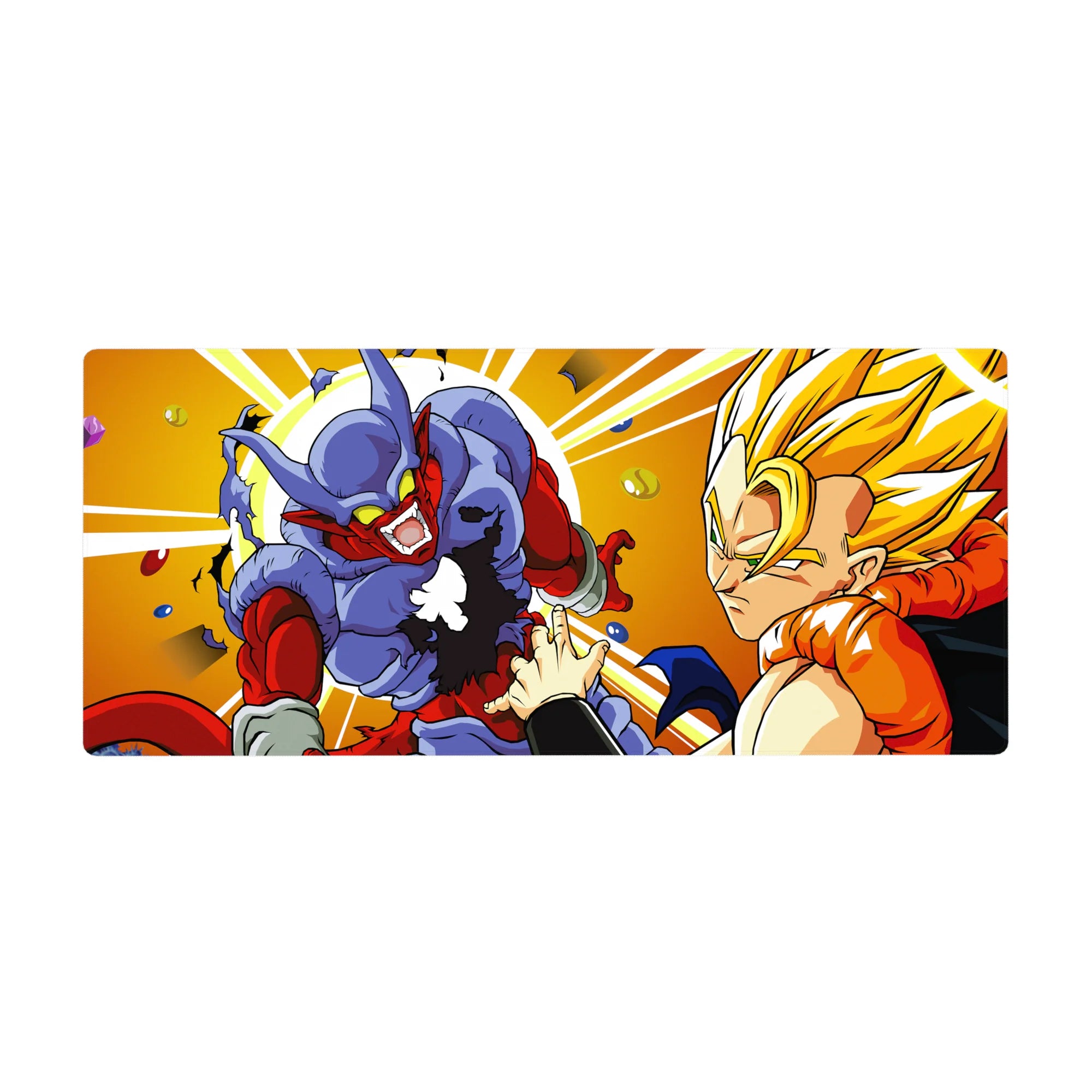 Dragon Ball Deskmat | Mousepad | Deskpad - Fury Unleashed Battle - AniChan