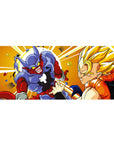 Dragon Ball Deskmat | Mousepad | Deskpad - Fury Unleashed Battle - AniChan