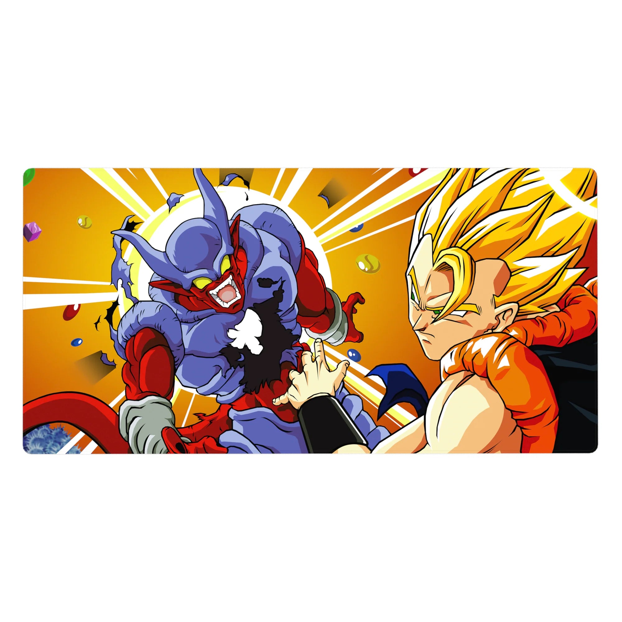 Dragon Ball Deskmat | Mousepad | Deskpad - Fury Unleashed Battle - AniChan