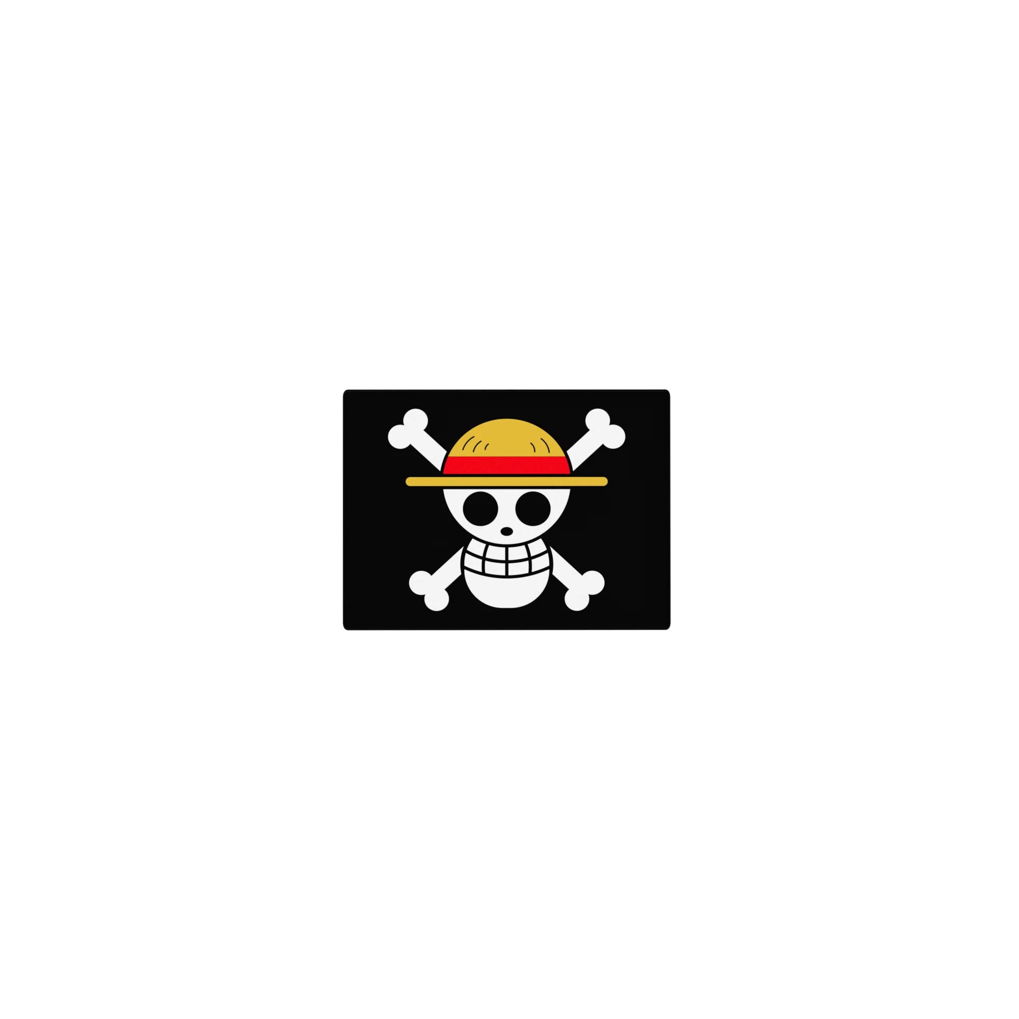 One Piece Deskmat | Mousepad | Deskpad - Straw Hat Jolly Roger Icon - AniChan