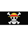 One Piece Deskmat | Mousepad | Deskpad - Straw Hat Jolly Roger Icon - AniChan