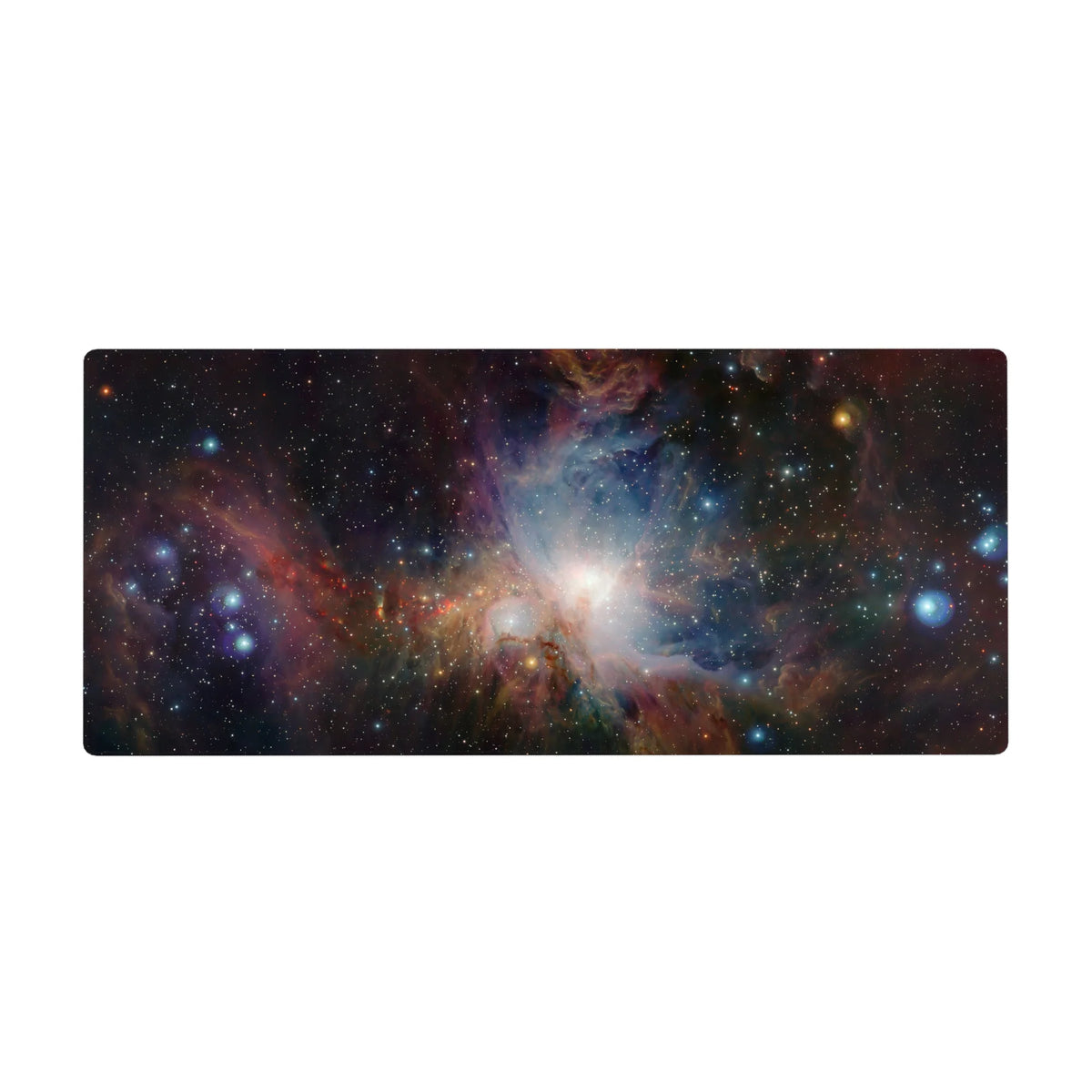 Copper Nebula Hush - Space Mouse Pad and Desk Pad – AniChan