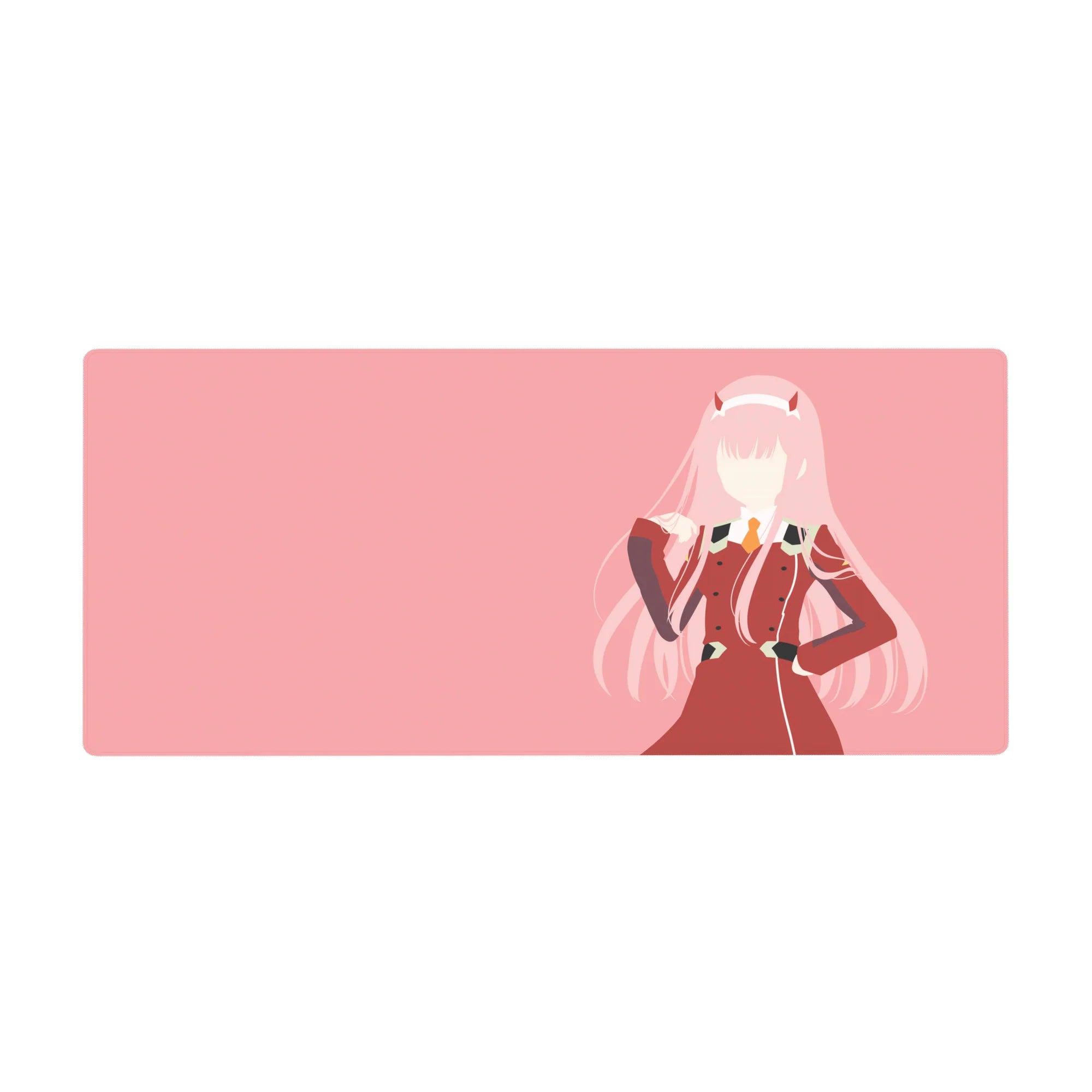 Darling In The Franxx - Anime Mouse Pad and Desk Pad - Minimalist Code - AniChan