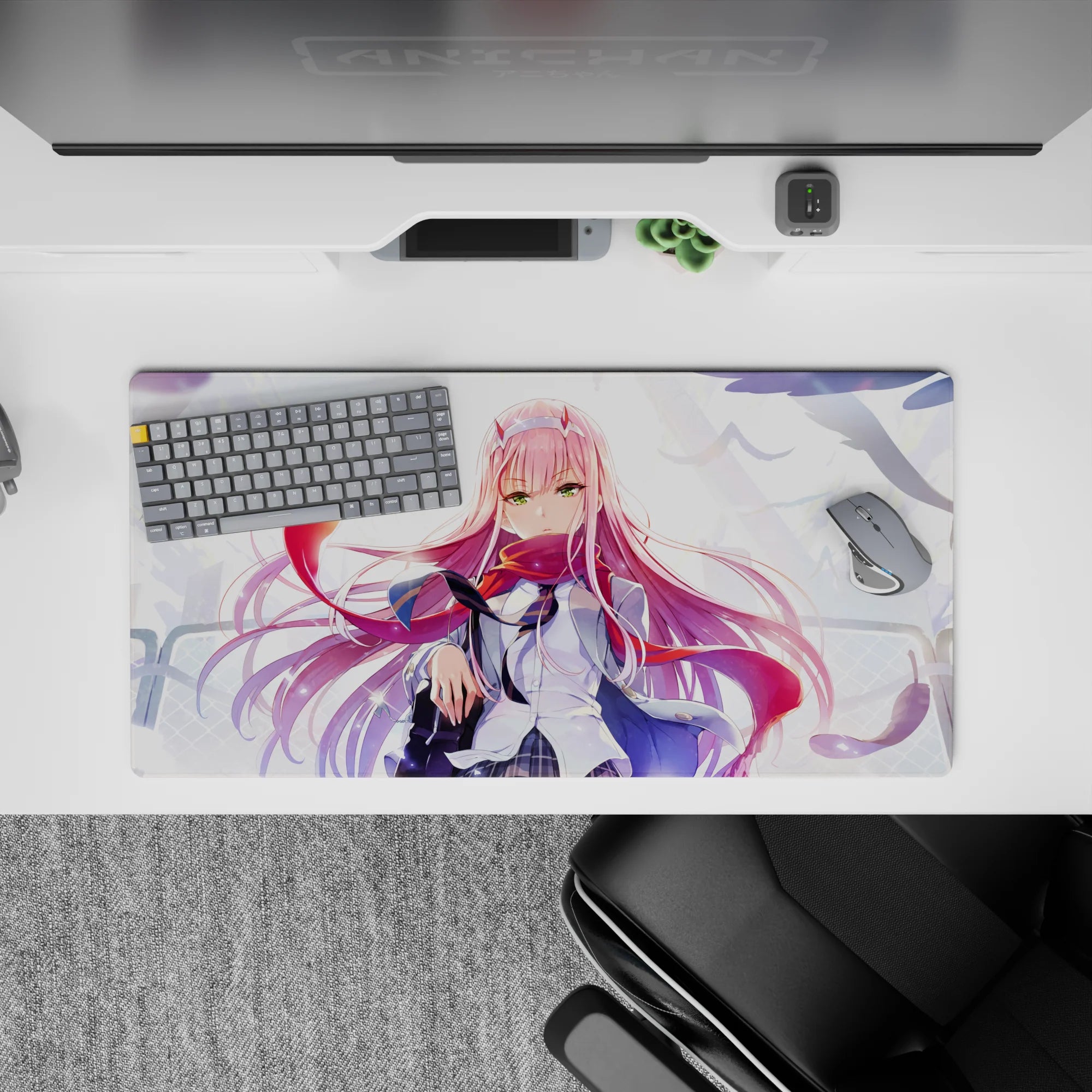 Darling In The Franxx - Anime Mouse Pad and Desk Pad - Scarlet Dominion - AniChan