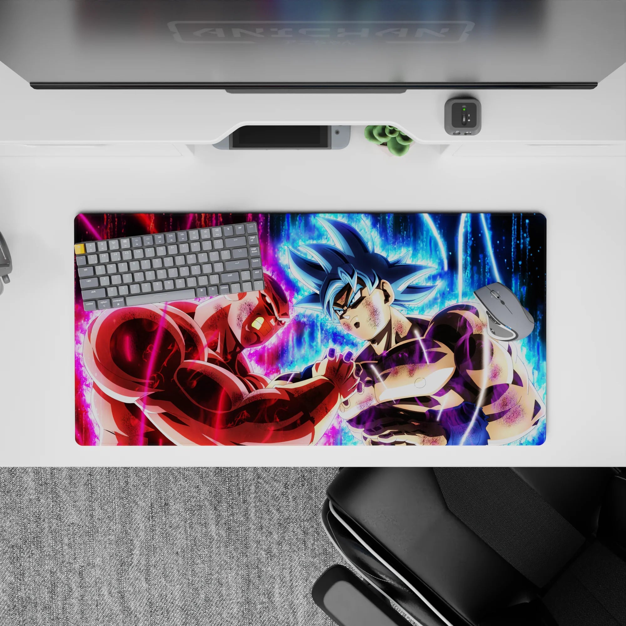 Dragon Ball Deskmat | Mousepad | Deskpad - Cosmic Clash Showdown - AniChan