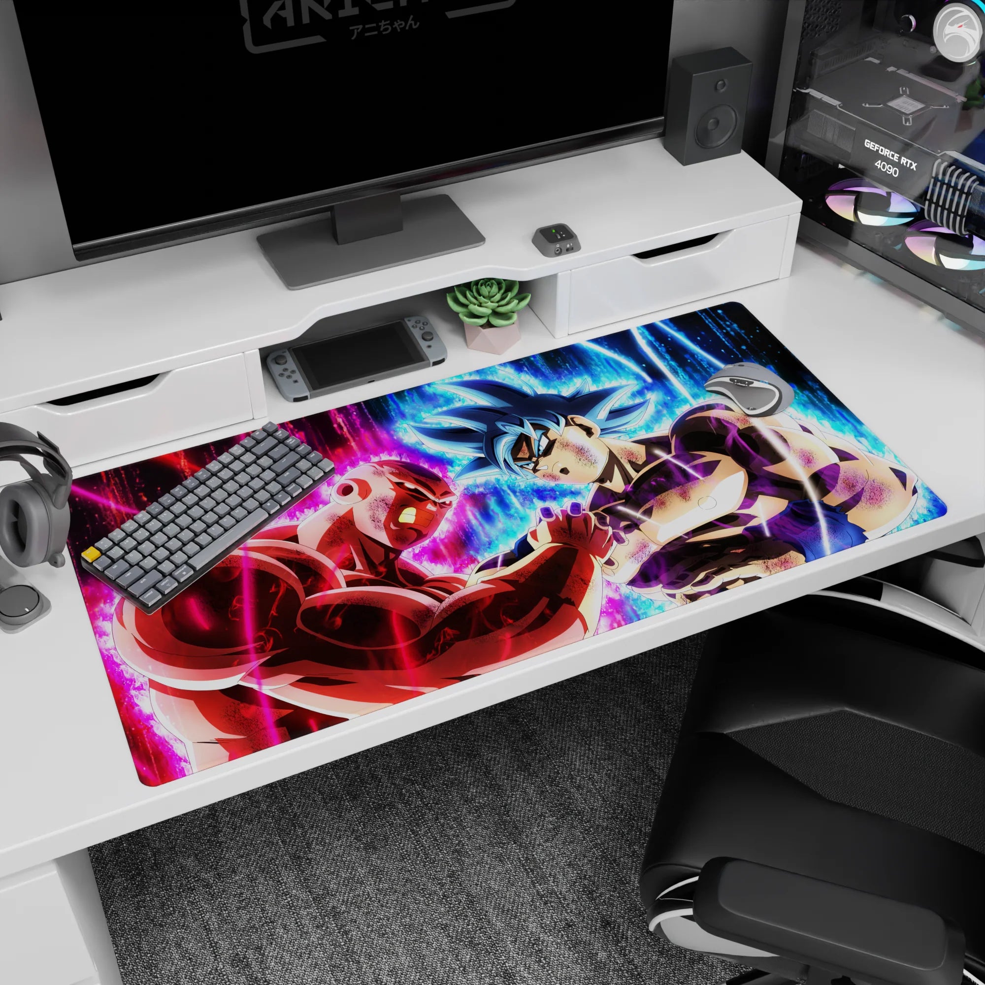 Dragon Ball Deskmat | Mousepad | Deskpad - Cosmic Clash Showdown - AniChan